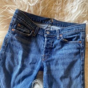 SALE 7 for all mankind Jeans size 27 Boyfriend jeans like new no flaws boy cut